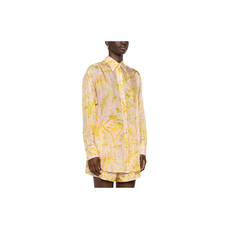 Zimmermann Floral-Printed Long Sleeved Shirt-3