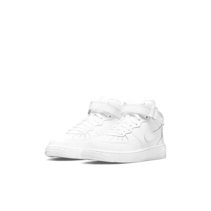 Nike Air Force 1 Mid LE White PS-2
