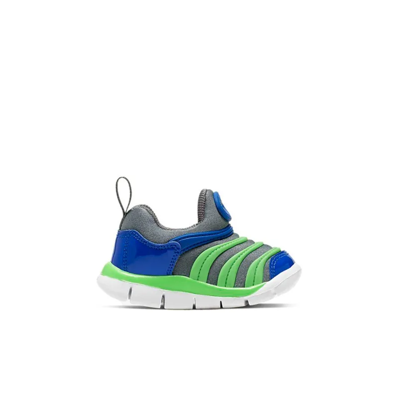 Nike Dynamo Free Low-Top Toddler Shoes Gray Blue Green Infant And Toddler-1