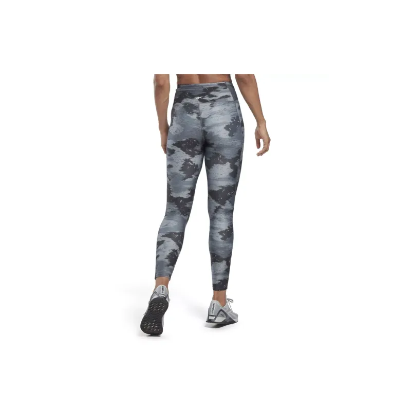 Reebok ID TRAIN CAMO TIGHT Athletic Trousers Women's Gray Black-3