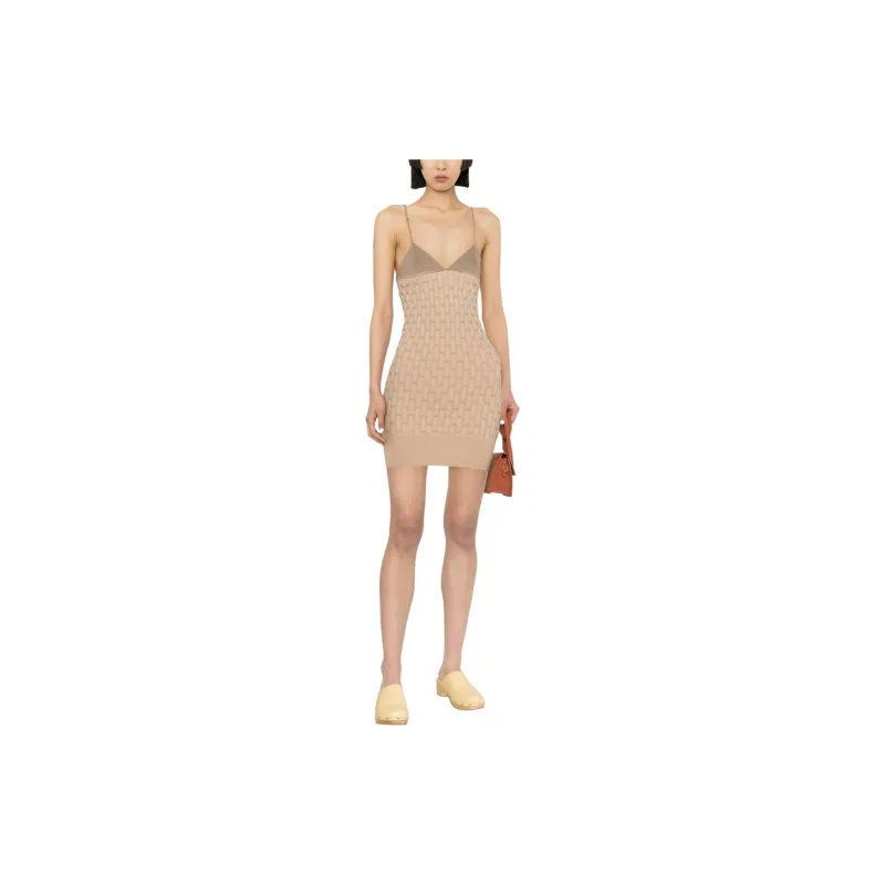 Jacquemus Slip Dresses Women's Beige-1