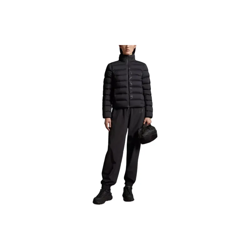 Moncler Cerces Short Down Jacket Down Jacket Women's Black-1