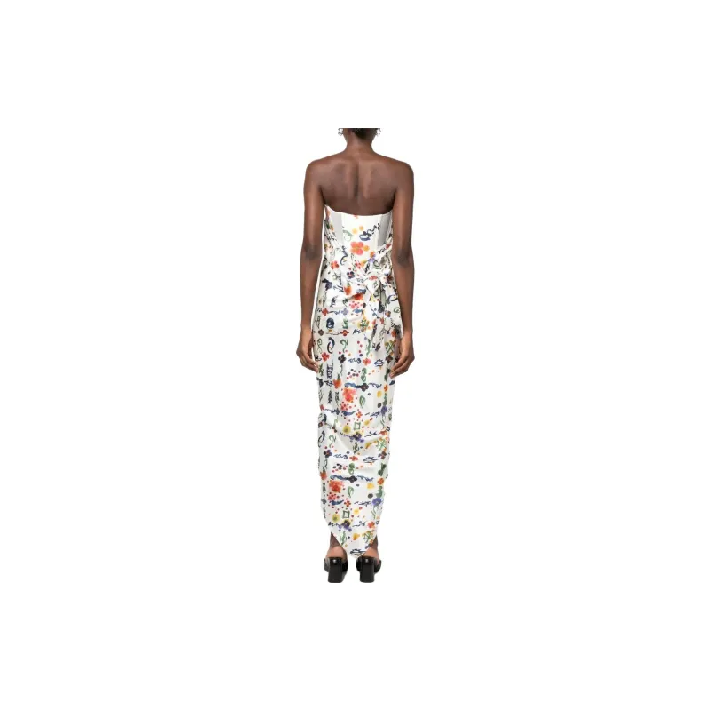 Vivienne Westwood SS23 Sleeveless Dress Women's White-2