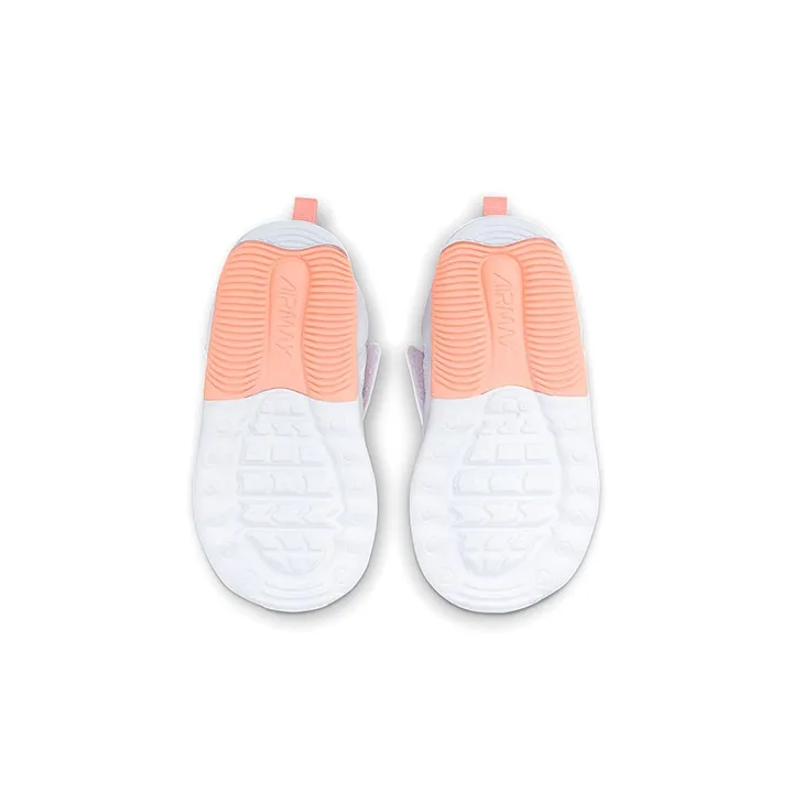 Nike Air Max Bolt Slip Resistant Cushioning Abrasion Resistant Low Top Toddler Shoes White Pink Infant And Toddler-5