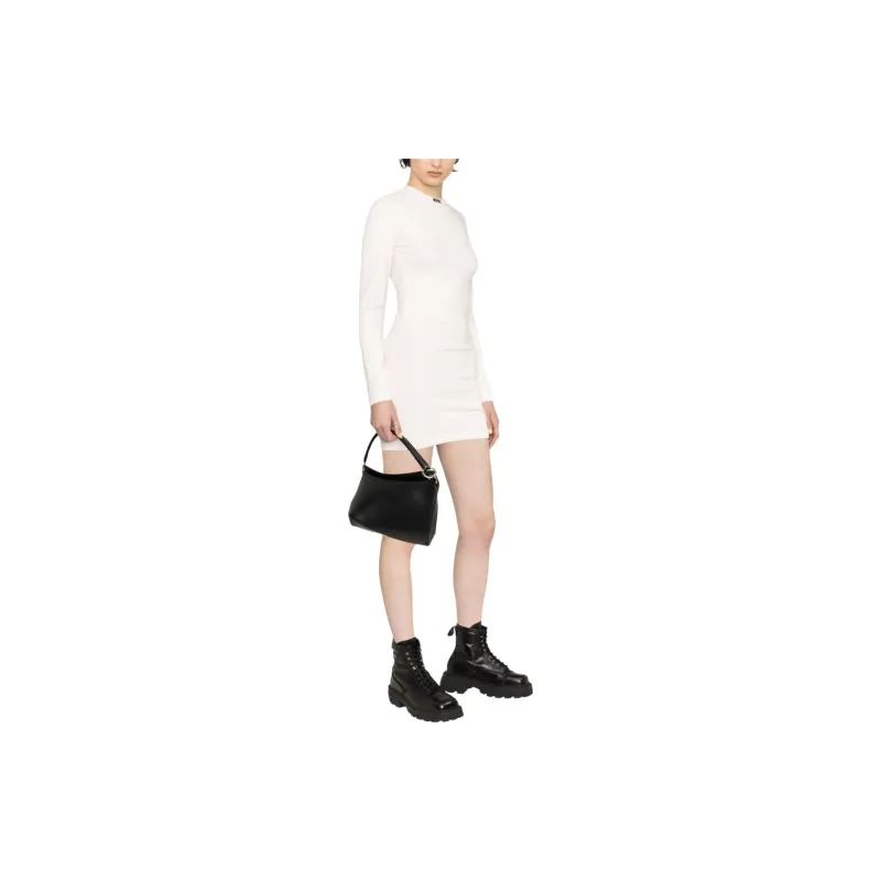 HERON PRESTON Long-Sleeved Dresses Women's White-2