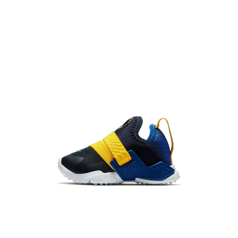 Nike Huarache Extreme Low Top Toddler Shoes Black Blue Yellow Infant And Toddler-0