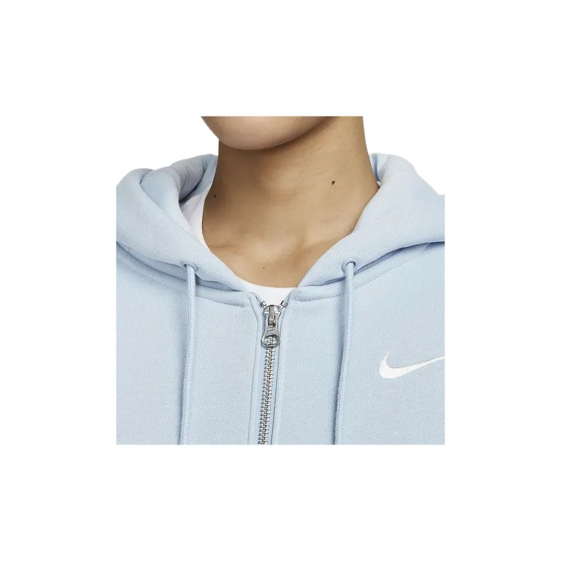 Nike Sportswear Phoenix Fleece Sweatshirt Women's Light Blue-3