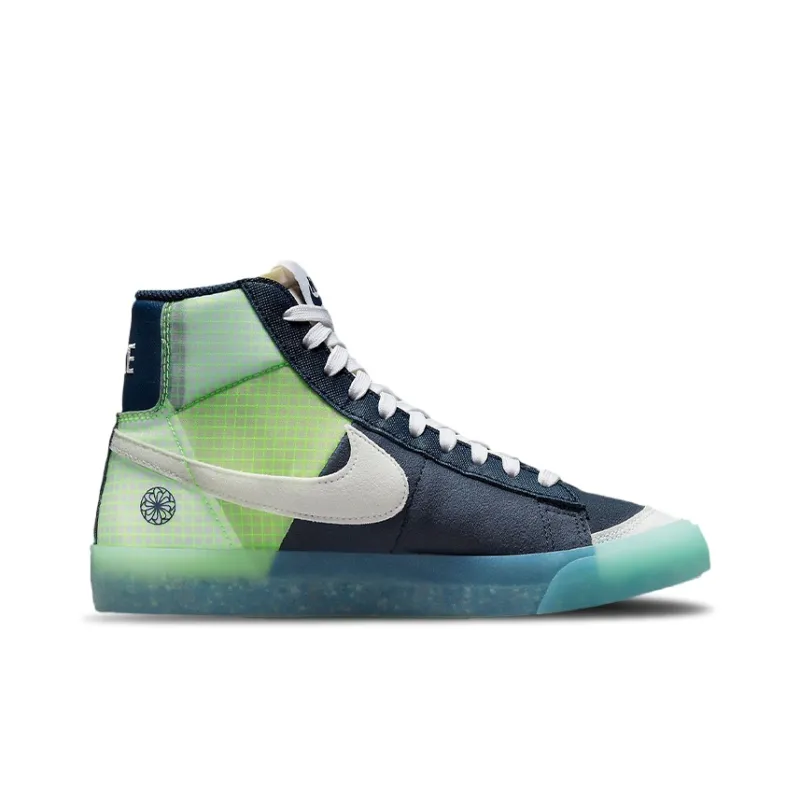 Nike Blazer Mid 77 GS Move To Zero-Armory Navy-1