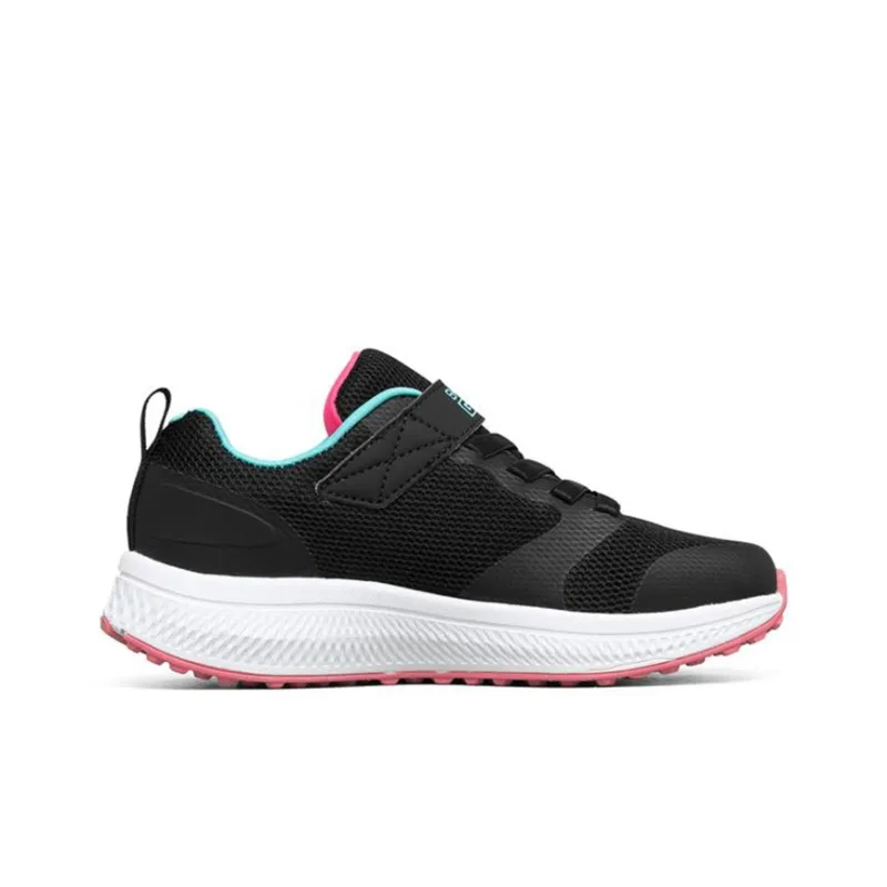 Skechers Slip Resistant Shock Absorbers With Abrasion Resistant Properties Low Top Kids Lifestyle Shoes Black Teenagers-1