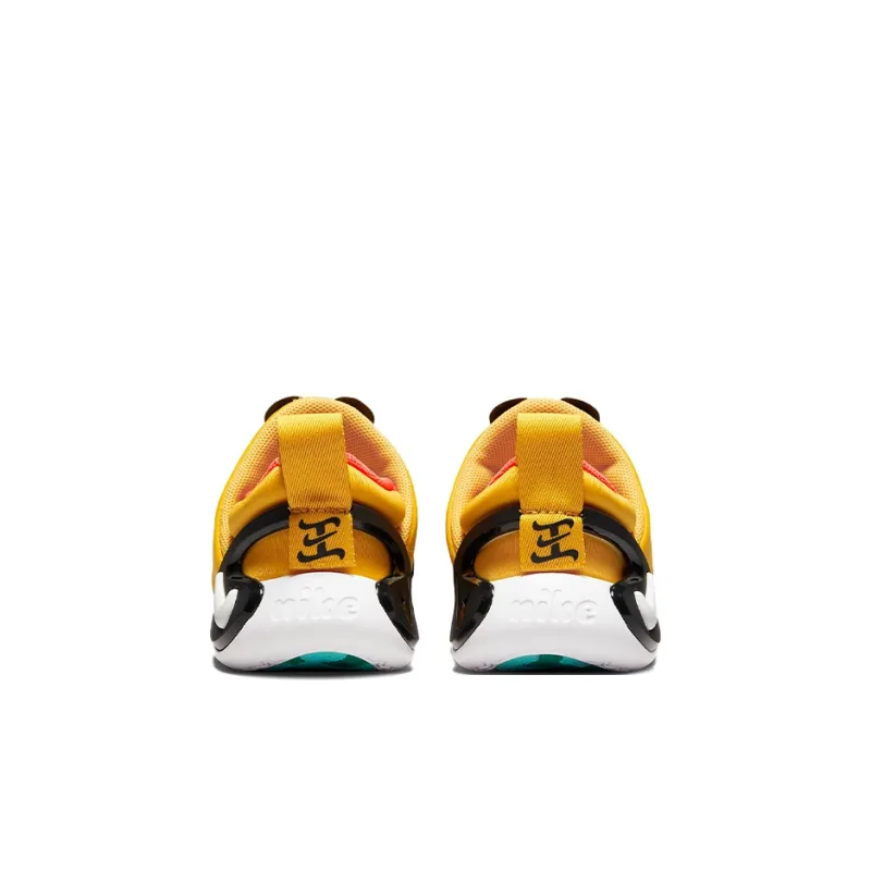 Nike Dynamo GO FlyEase SE Caterpillar Low Top Sports Casual Shoes Yellow Infant And Toddler-4