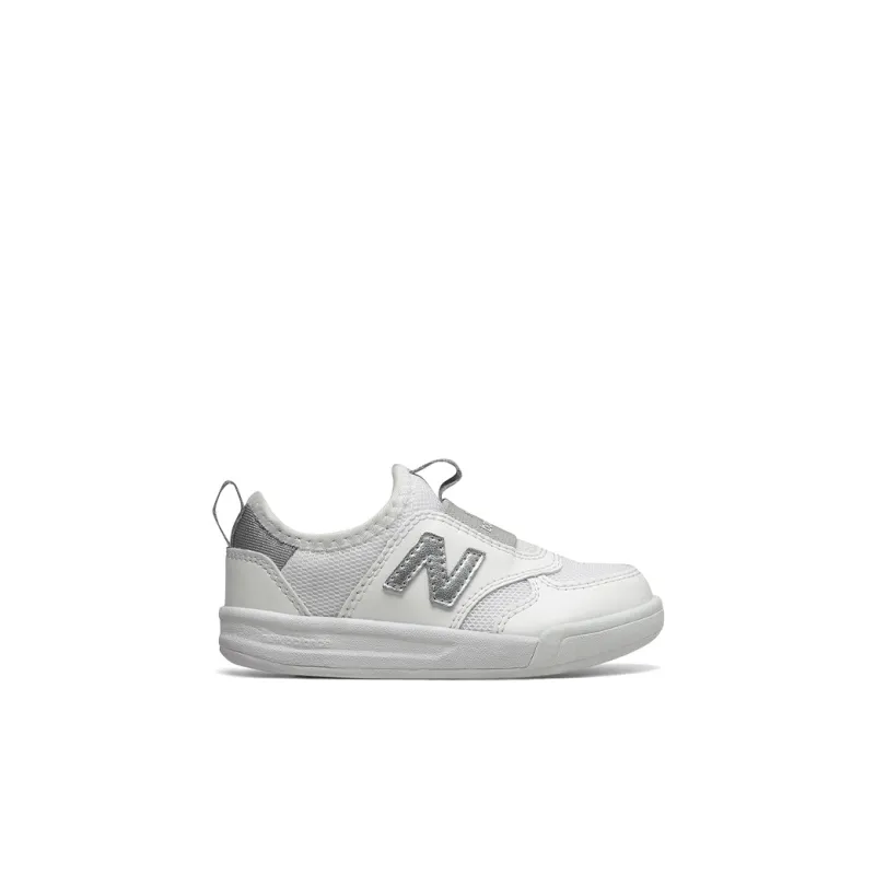 New Balance NB 300 Low-Top Skateboard Shoes White Gray Infant And Toddler-1