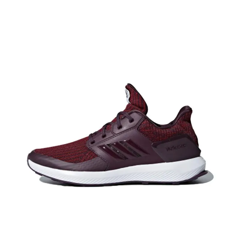Adidas Rapida Slip Resistant Low Top Kids' Running Shoes Dark Red Teenagers-0