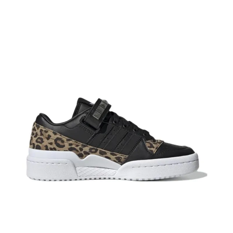 Adidas Forum Low J 'Black Leopard'-1