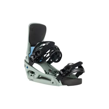 BURTON CARTEL XEST Single Snowboard Ski Bindings Men's Green