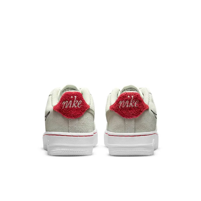 Air Force 1 LV8 S50 GS 'Light Stone University Red'-4