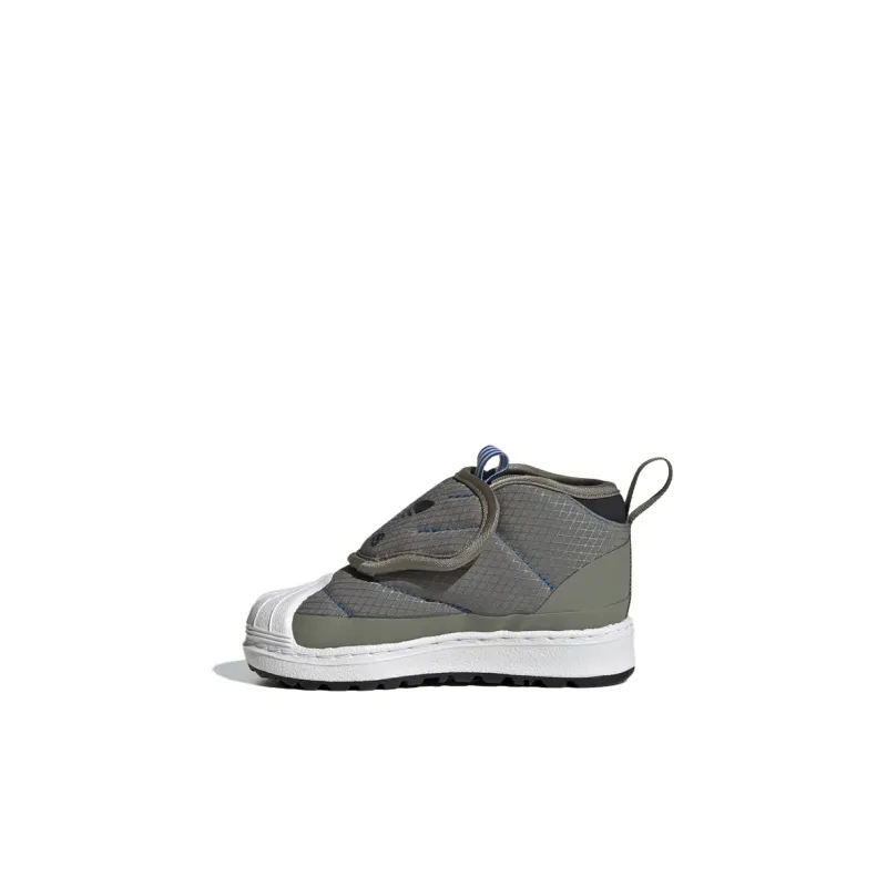 Adidas Originals Superstar Series Warm Mid-Top Toddler Shoes Green Infant And Toddler-0