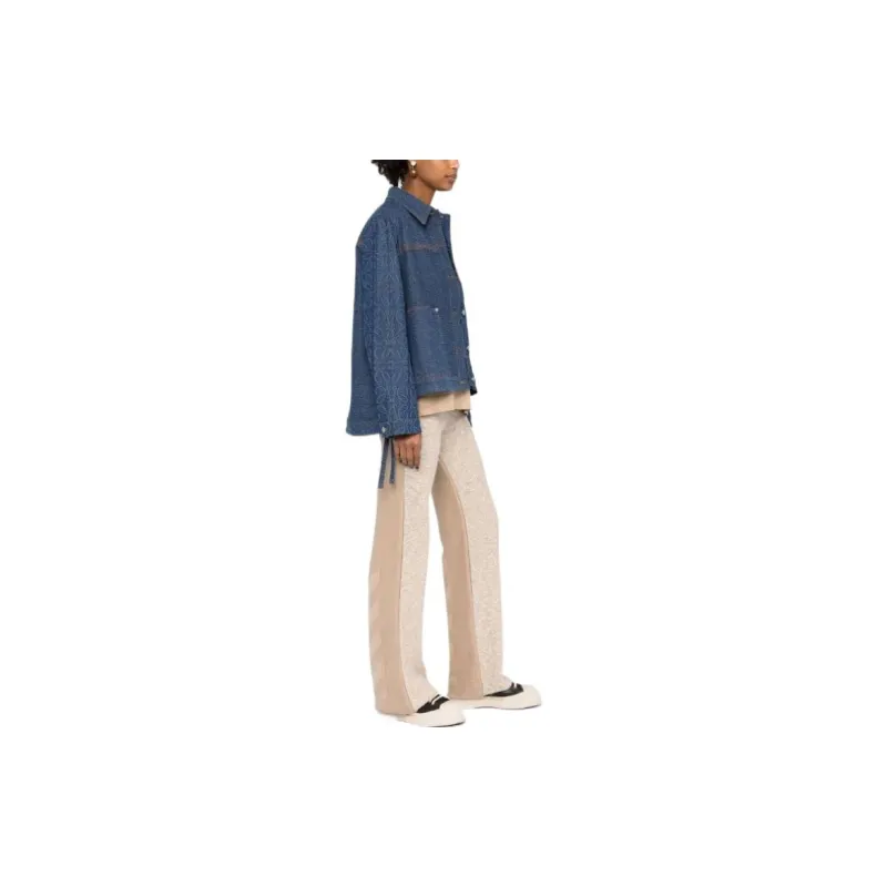 LOEWE Anagram Workwear Denim Jacket 'Indigo'-3