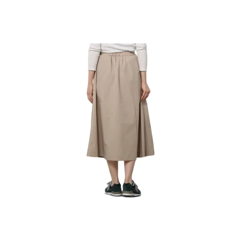 New Balance New Balance Japan Casual Long Skirts Women's Brown Yellow-5