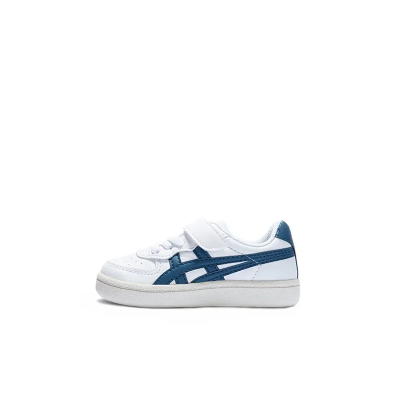 Onitsuka Tiger GSM Low Top Skateboard Shoes White Blue Infant And Toddler-0
