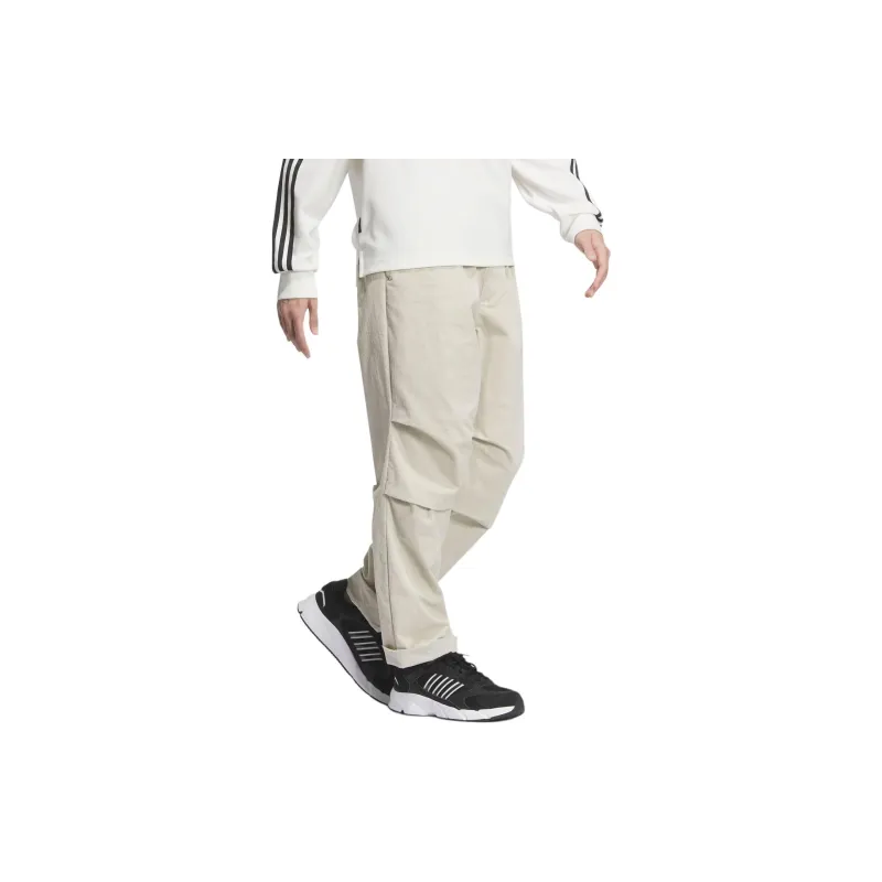 Adidas FW24 Casual Pants Men's Sesame Earth Gray-3