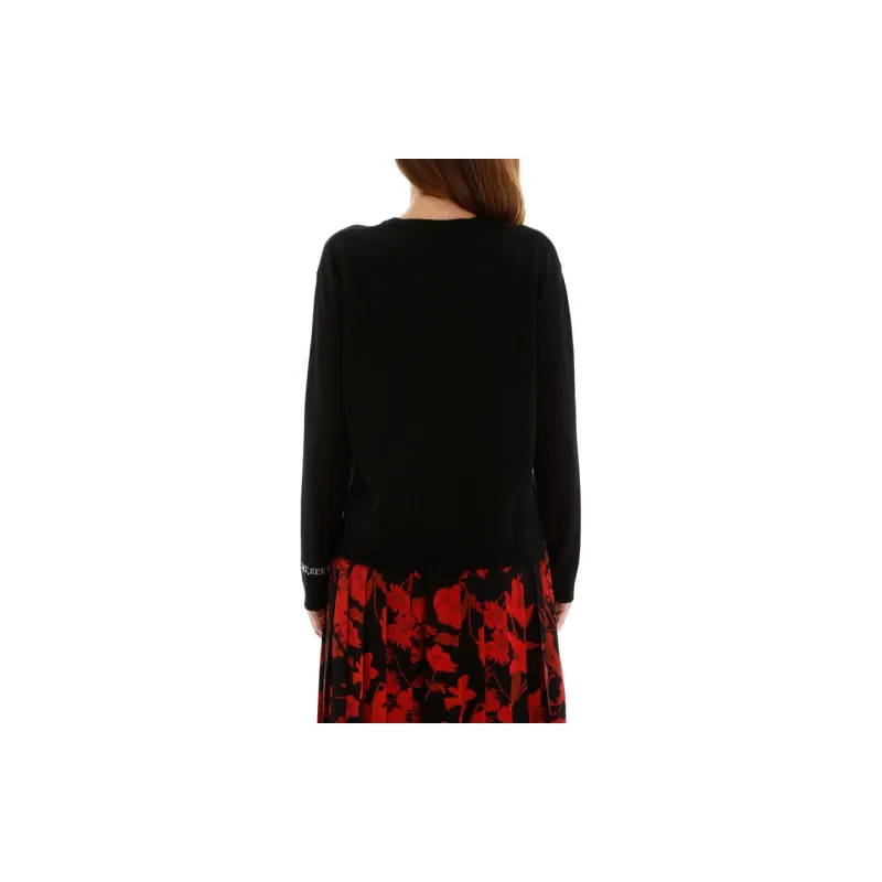 Valentino SS22 Sweater Women's Black-2