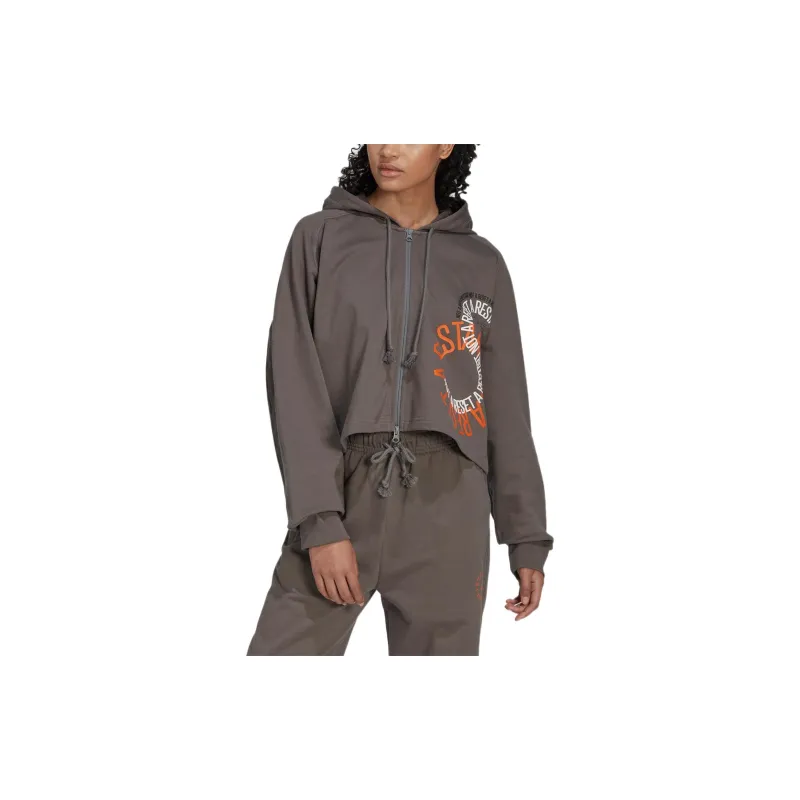 Adidas Adidas X Stella McCartney Co titled Series Jacket Women's Brown-3