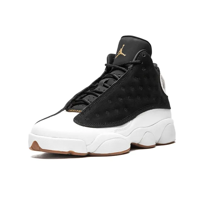 Jordan 13 Retro Black White Gum GS-1