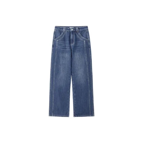 UNIQLO Jeans Women's 62 Vintage Washed Blue