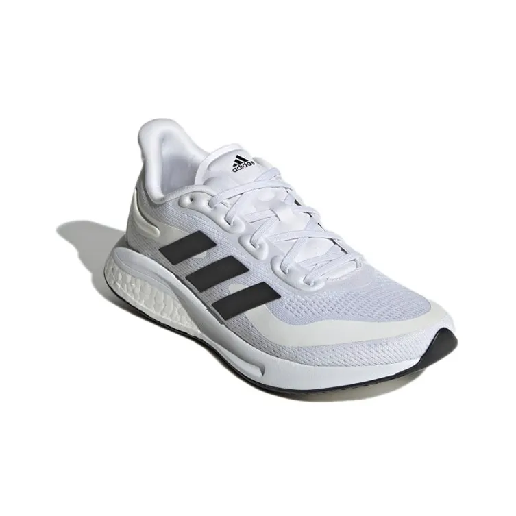 Adidas Supernova Series J Breathable Low-Top Kids' Running Shoes White Black Teenagers-2