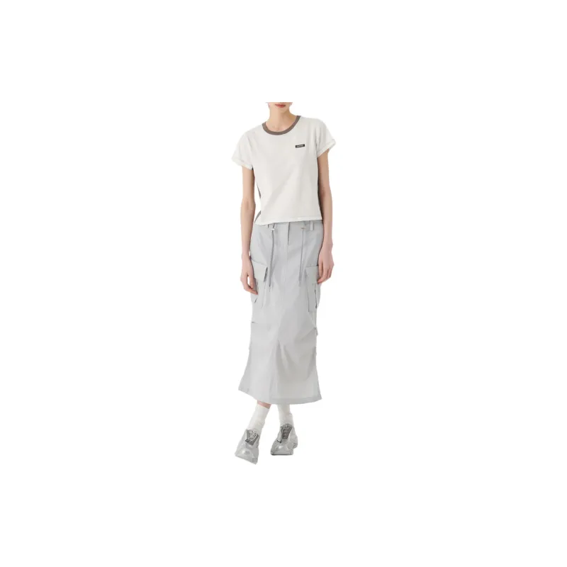 FILA Cargo Short Skirts Women's Gray-2