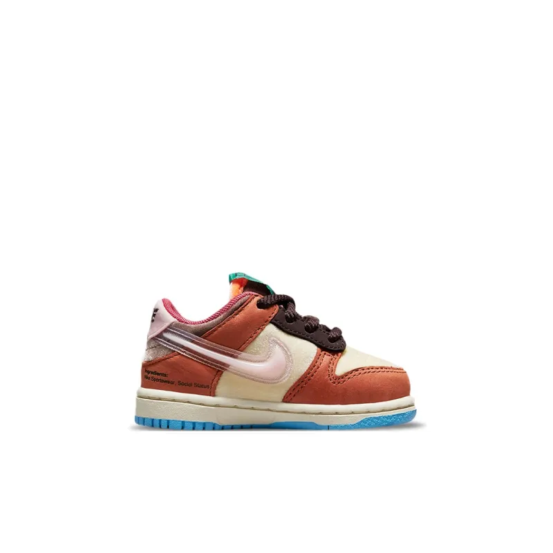 Nike Dunk Low Social Status Free Lunch Chocolate Milk TD-1