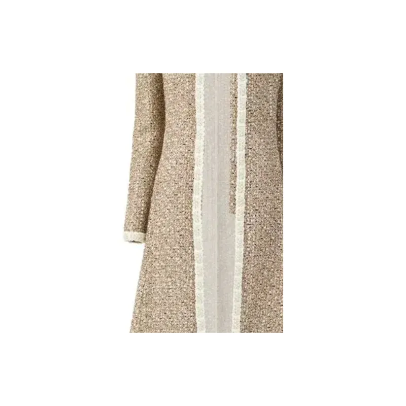 Giambattista Vall Braided trim Tweed Coat-4
