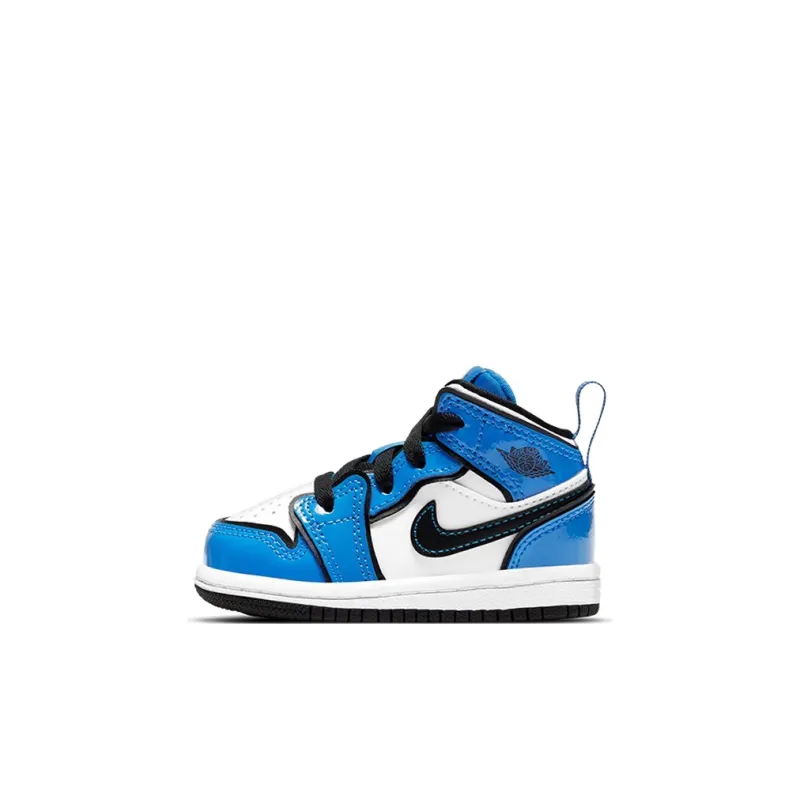Jordan 1 Mid Signal Blue TD-0
