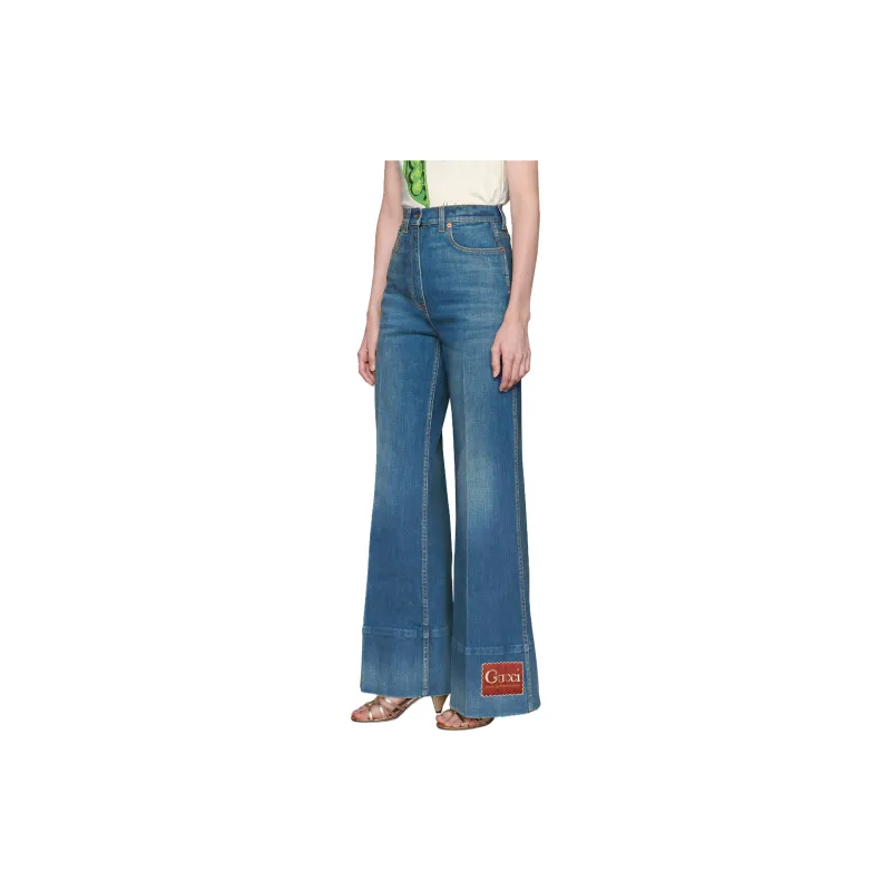GUCCI Jeans Women's Blue-4