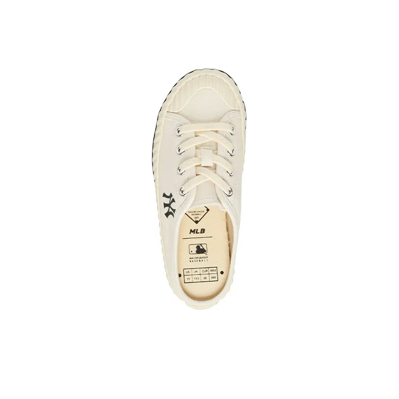 MLB Playball Mule Playball Origin Mule Low Top Kids' Skateboarding Shoes Ecru Kids'-3