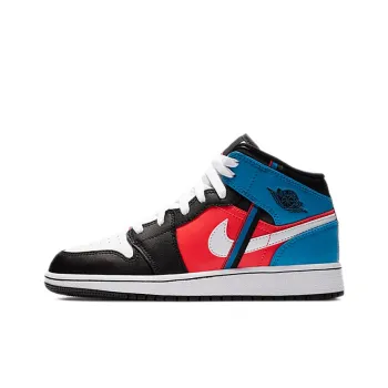 Jordan 1 Mid Tri Color Ribbons GS