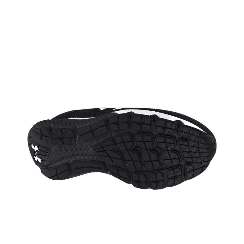 Under Armour Charged Rogue 3 Slip Resistant Cushioning Abrasion Resistant Low Top Kids' Running Shoes Black Teenagers-4