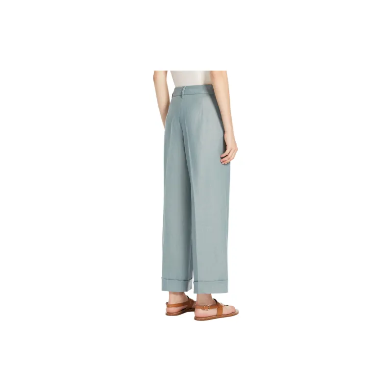 'S MAX MARA Dosalix Linen Palazzo Pants-2