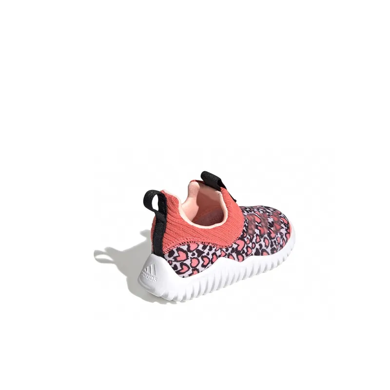 Adidas Rapidazen 2 I Slip Resistant Low Top Toddler Shoes Pink White Infant And Toddler-3