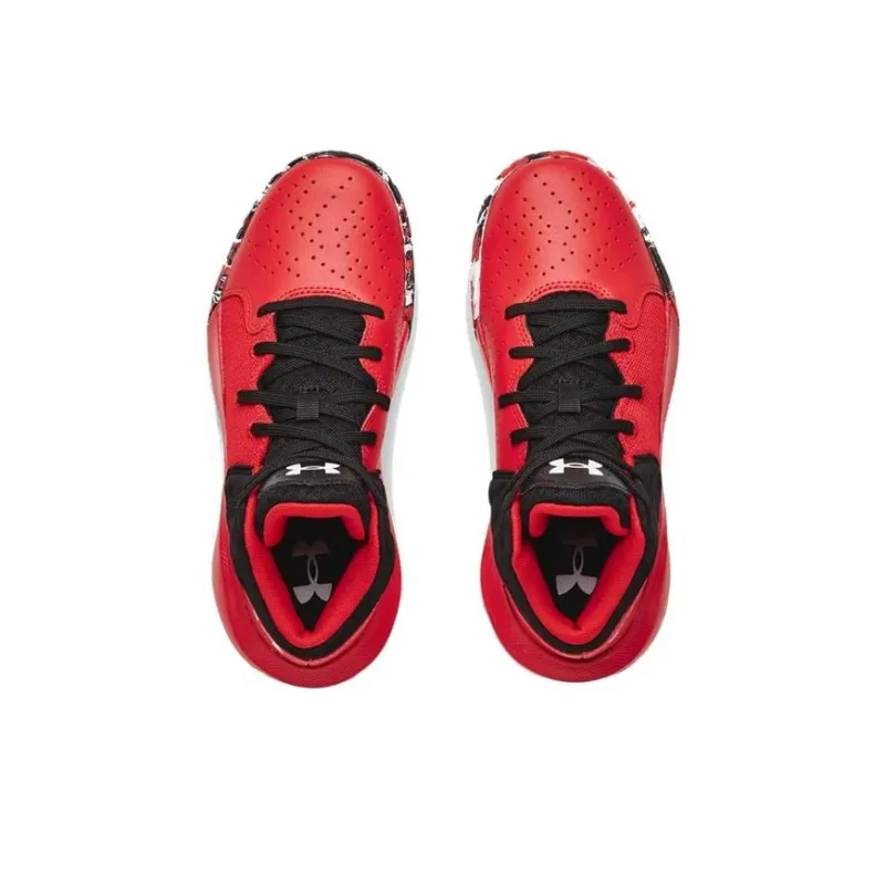 Under Armour Jet '21 Slip Resistant, Abrasion Resistant, Breathable Mid Top Children's Basketball Shoes Teenagers-2