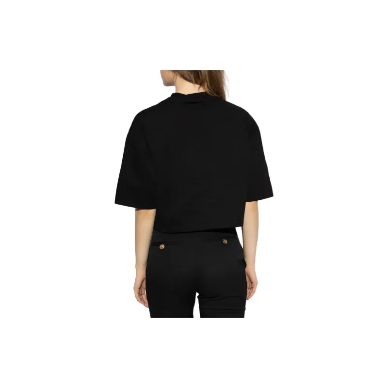 VERSACE Cropped Short Sleeved Top-2