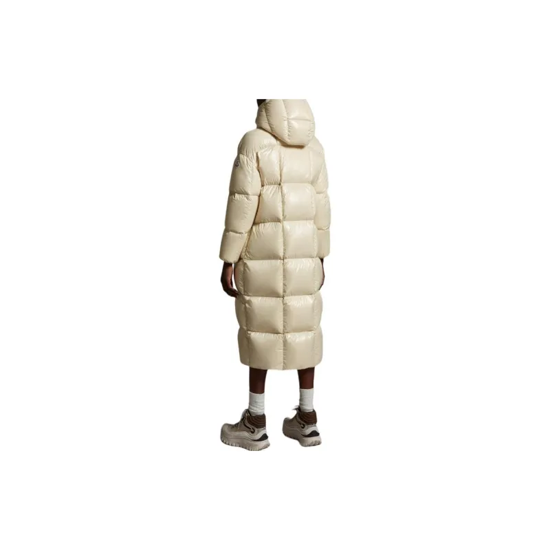 Moncler Down Jacket Women's Light Beige-2