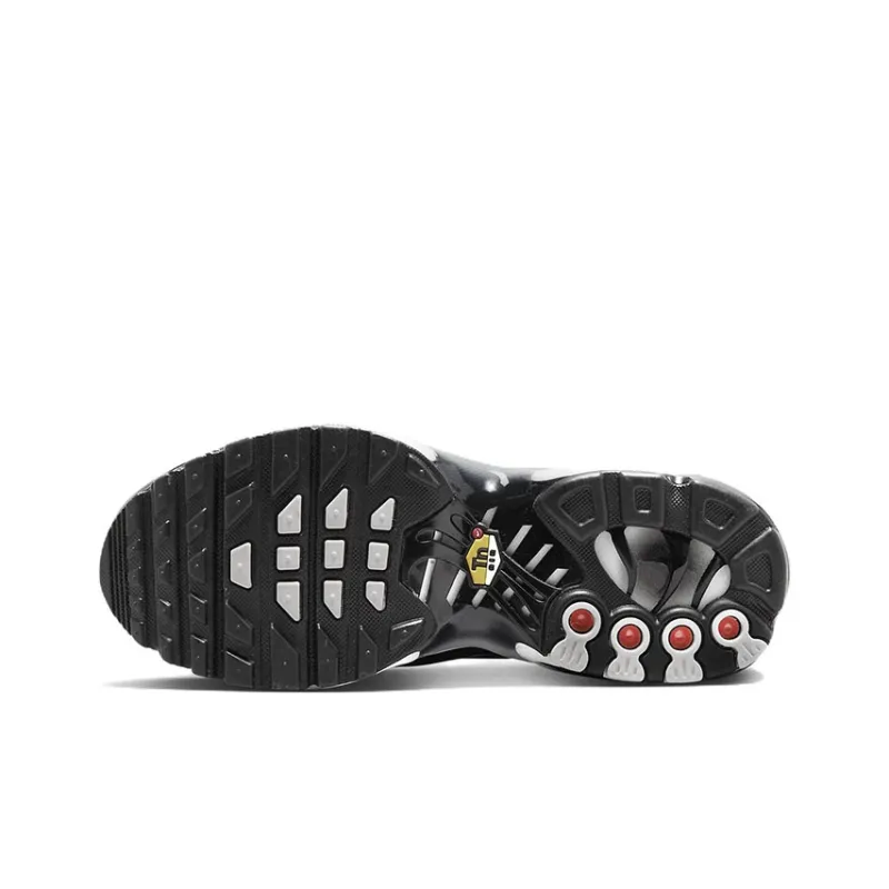 Nike Air Max Plus Black Metallic Silver White GS-5