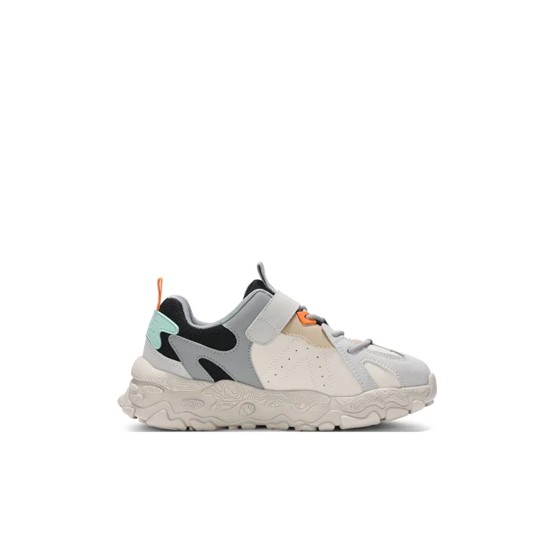 PONY MODERN Cushioning Breathable Kids Lifestyle Shoes Beige Gray Black Kids'-1