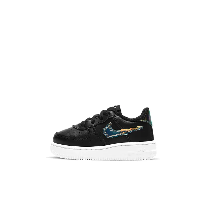 Nike Air Force 1 Non-slip Lightweight Low-Top Toddler Shoes Black Infant And Toddler-0