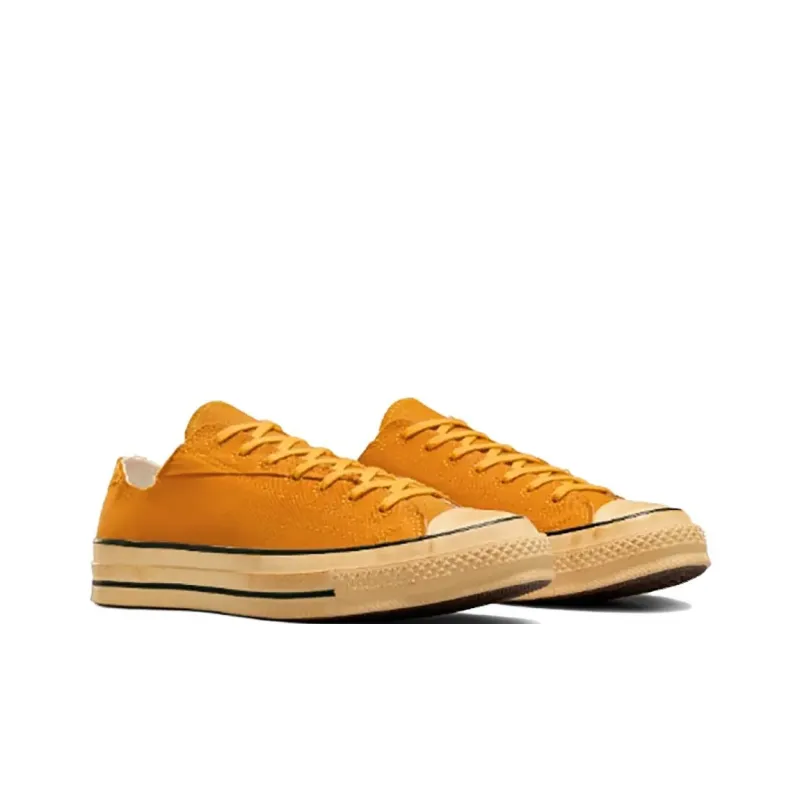Converse Chuck 70 Anti Slip Wear Resistant Low Top Canvas Shoes Unisex Yellow-1