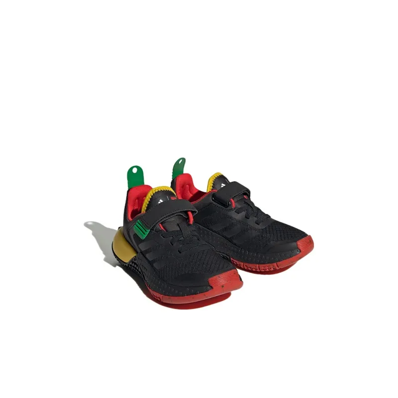 LEGO x Adidas Lego Sport Dna Anti Slip Wear Resistant Low Top Kids Lifestyle Shoes Black Yellow Kids'-3