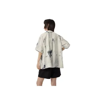 Omont SS24 Shirt Women's Black And White Print