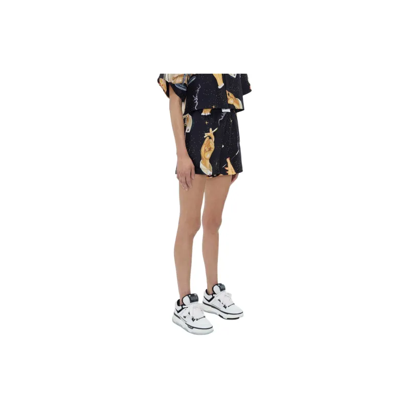 AMIRI SS24 Champagne Boxer Short Casual Shorts Women's Black-3