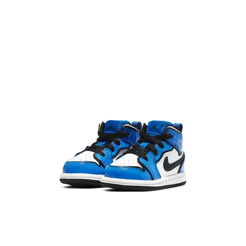 Jordan 1 Mid Signal Blue TD-2